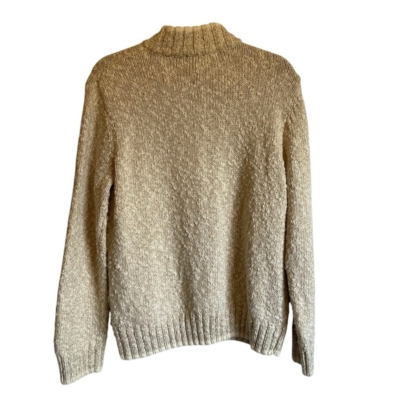 Vintage Appleseed’s Thick Chunky Cotton Knit Sweater Size Medium - Picture 4 of 9